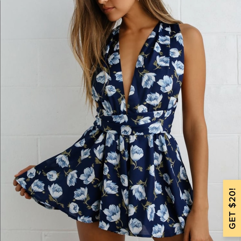 Lulus Elated Energy Romper